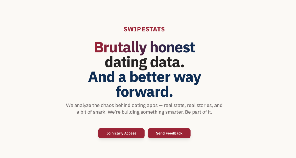 SwipeStats website