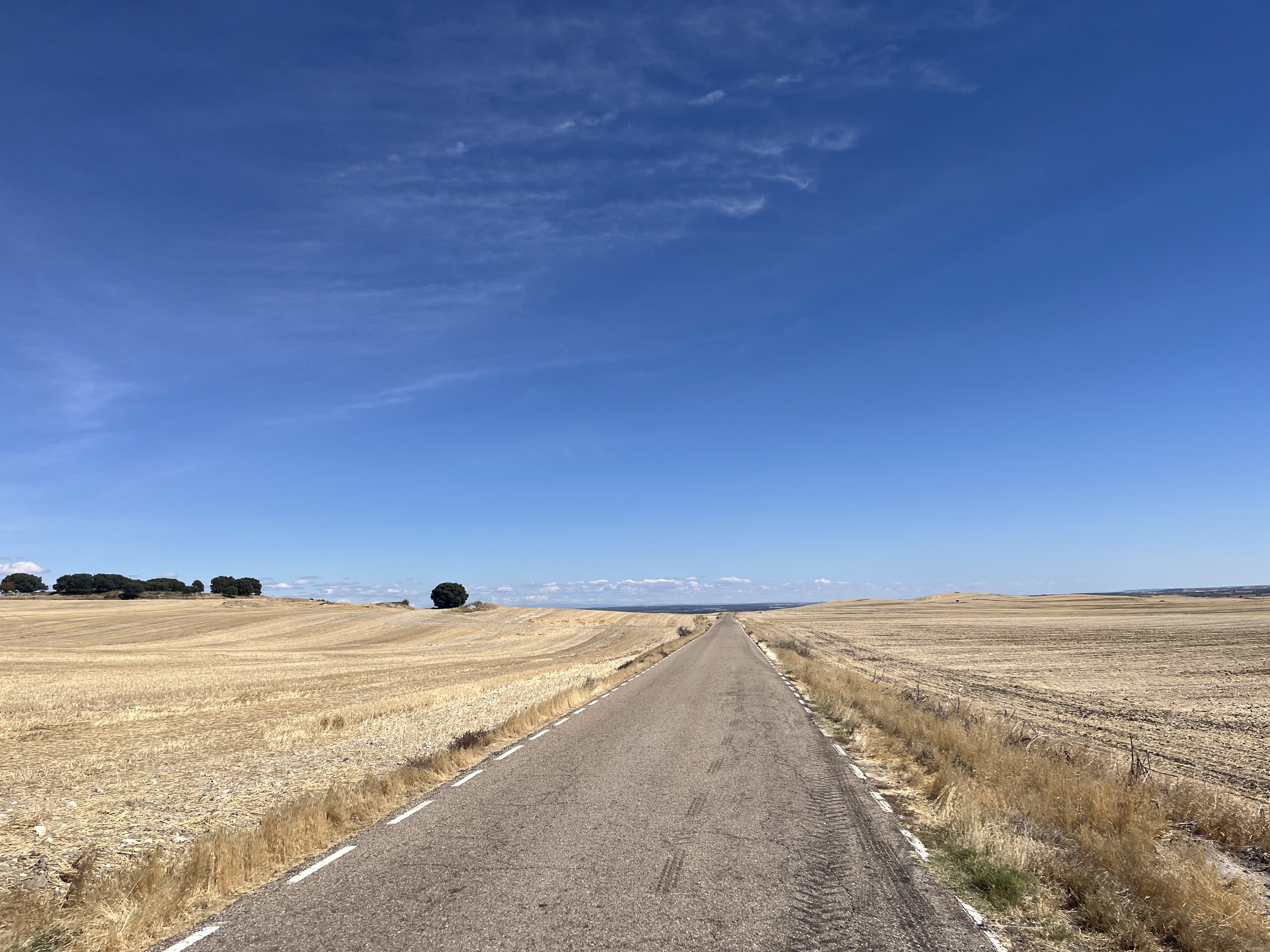 Open road out of Segovia