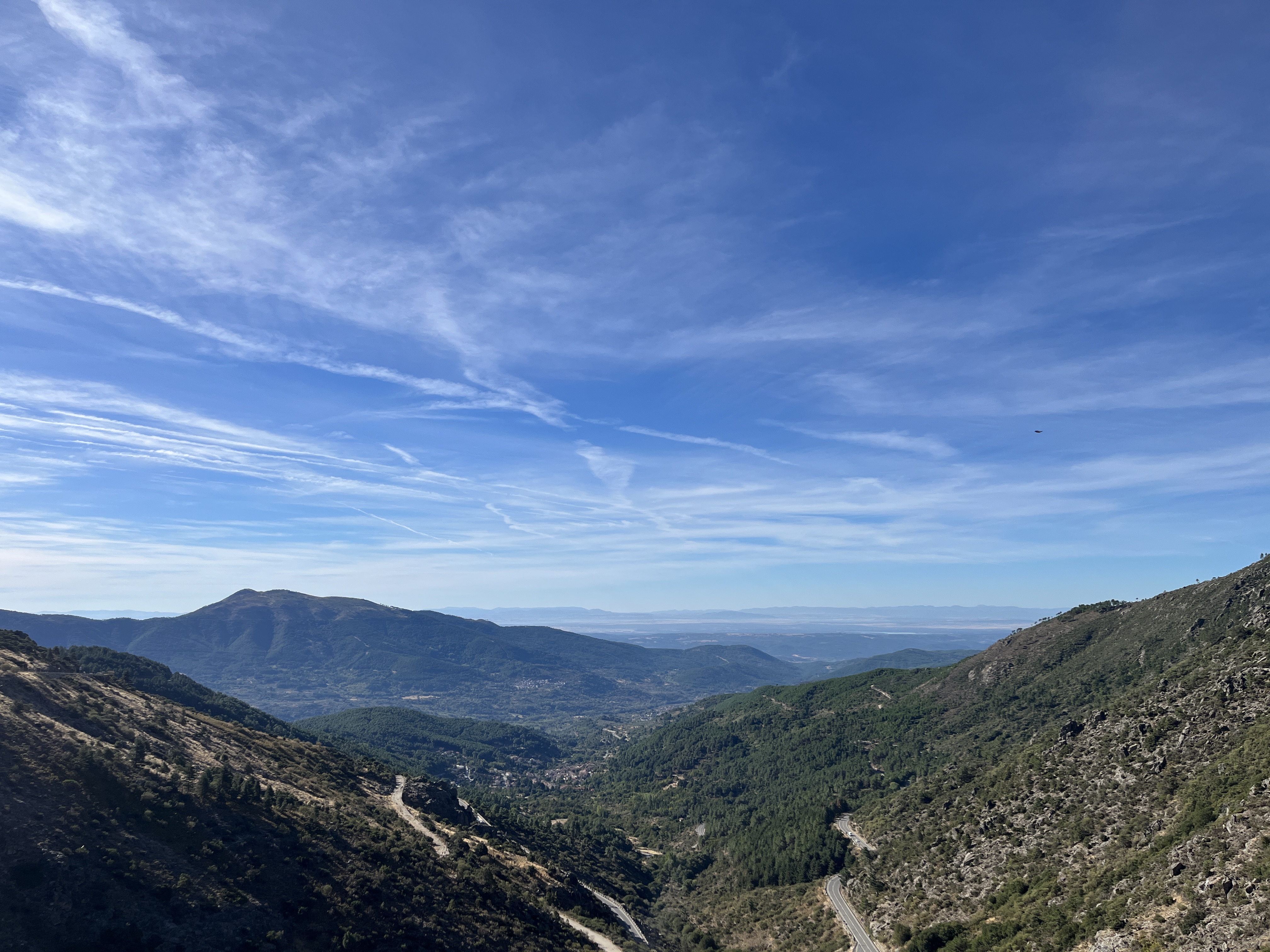 Driving through Sierra de Gredos