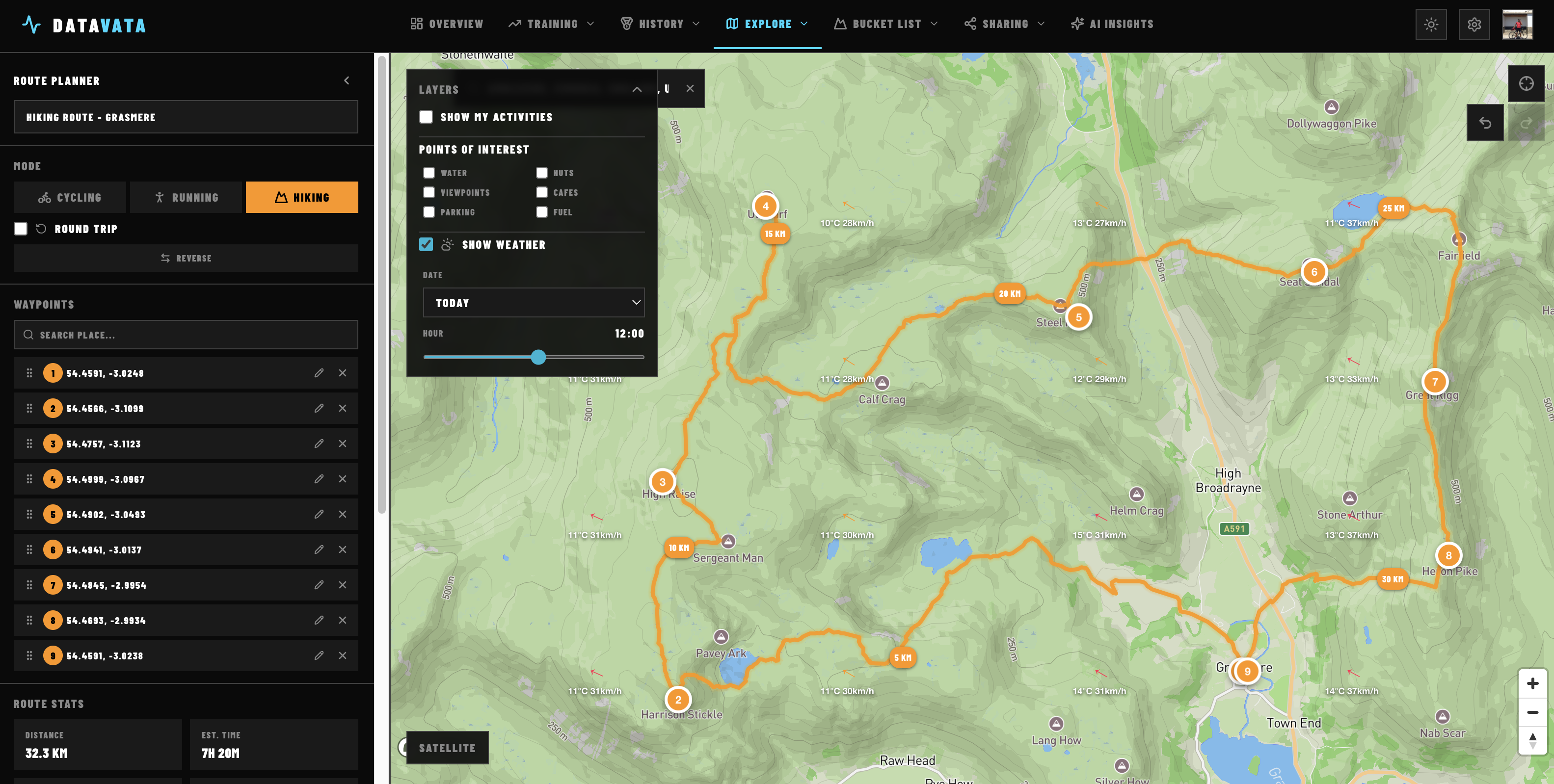 Route Planner screenshot