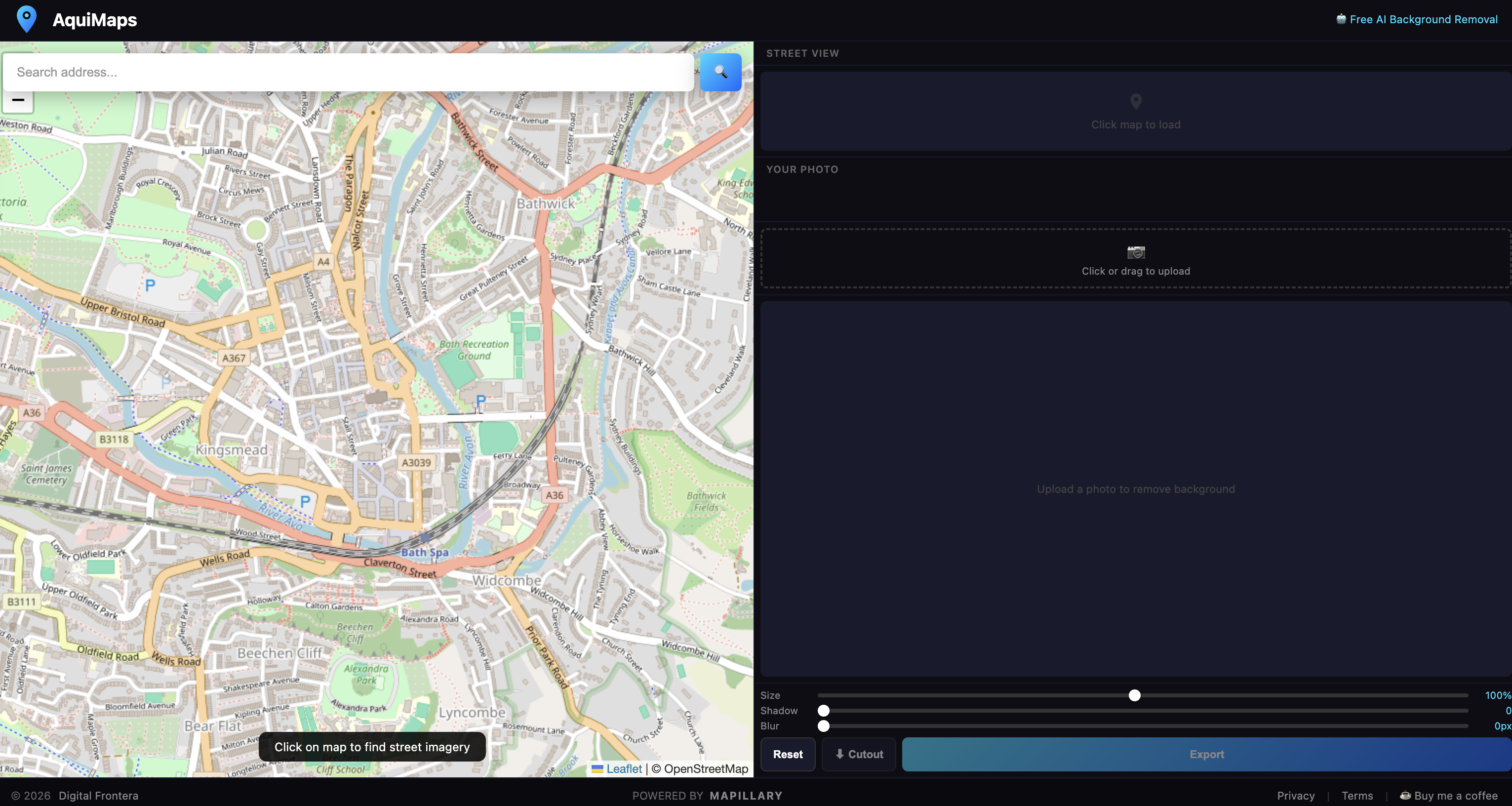 Aqui Maps screenshot